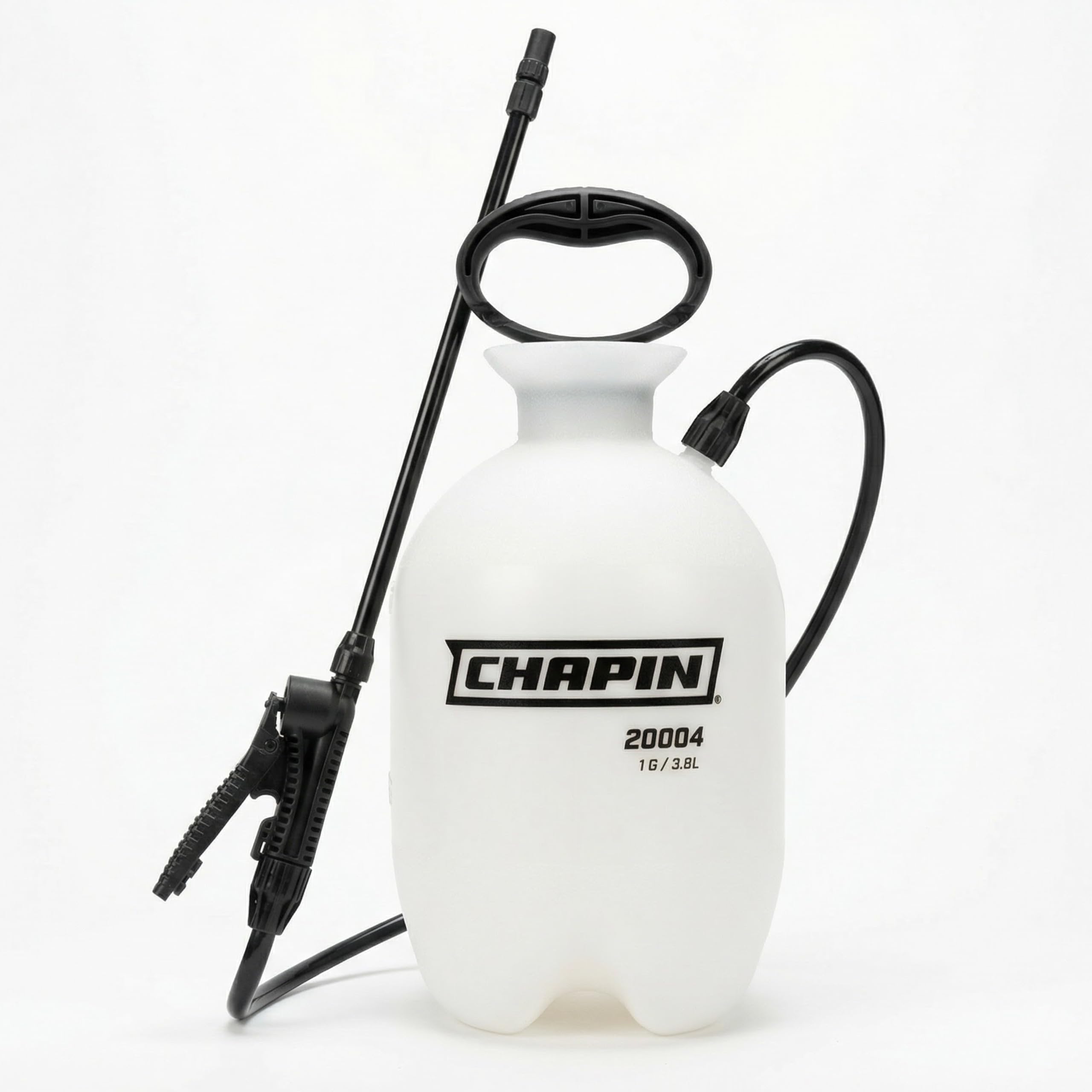 CHAPIN vista frontal del envase 1 galón con diseño ligero y práctico