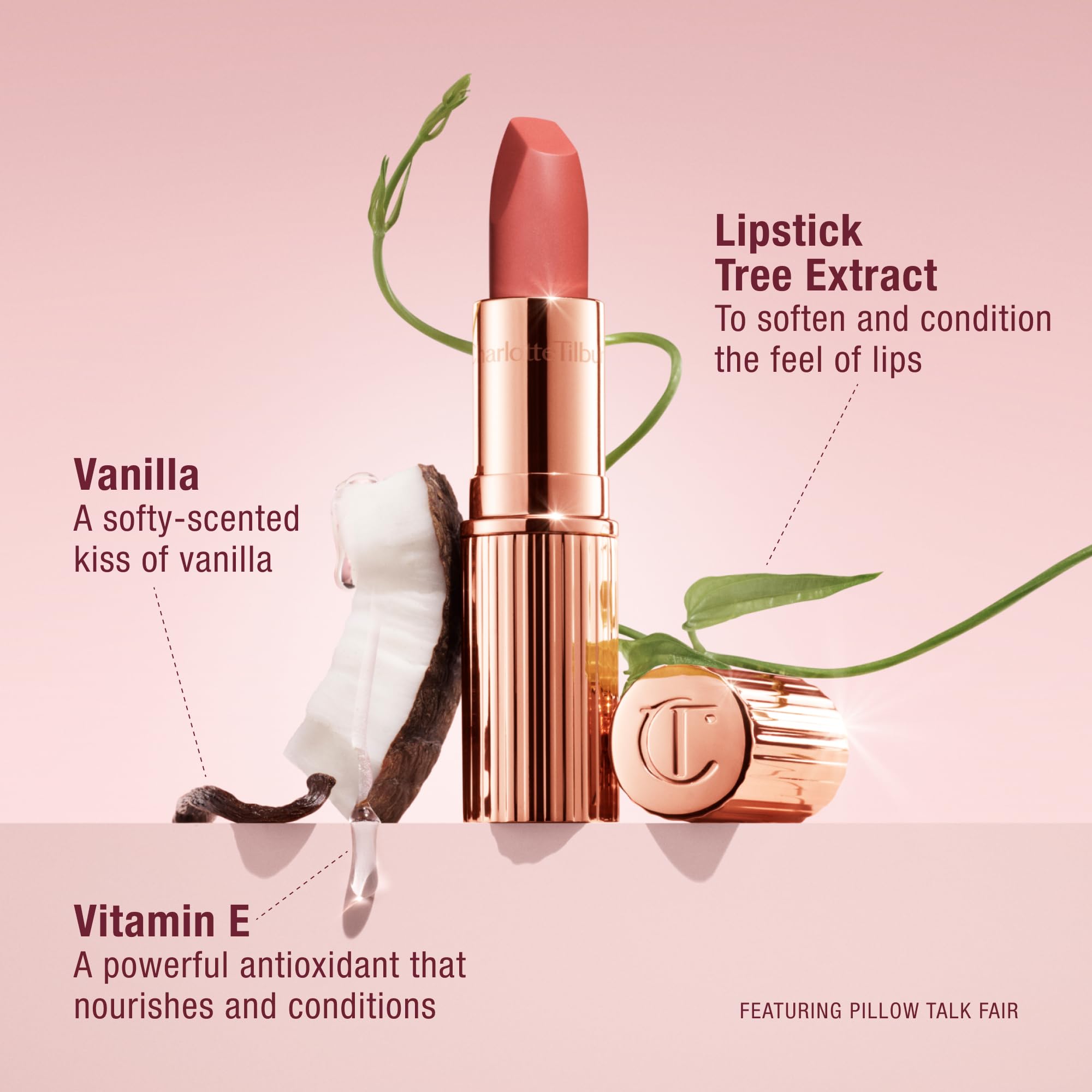 Charlotte Tilbury envase abierto lateral que resalta diseño y facilidad de uso