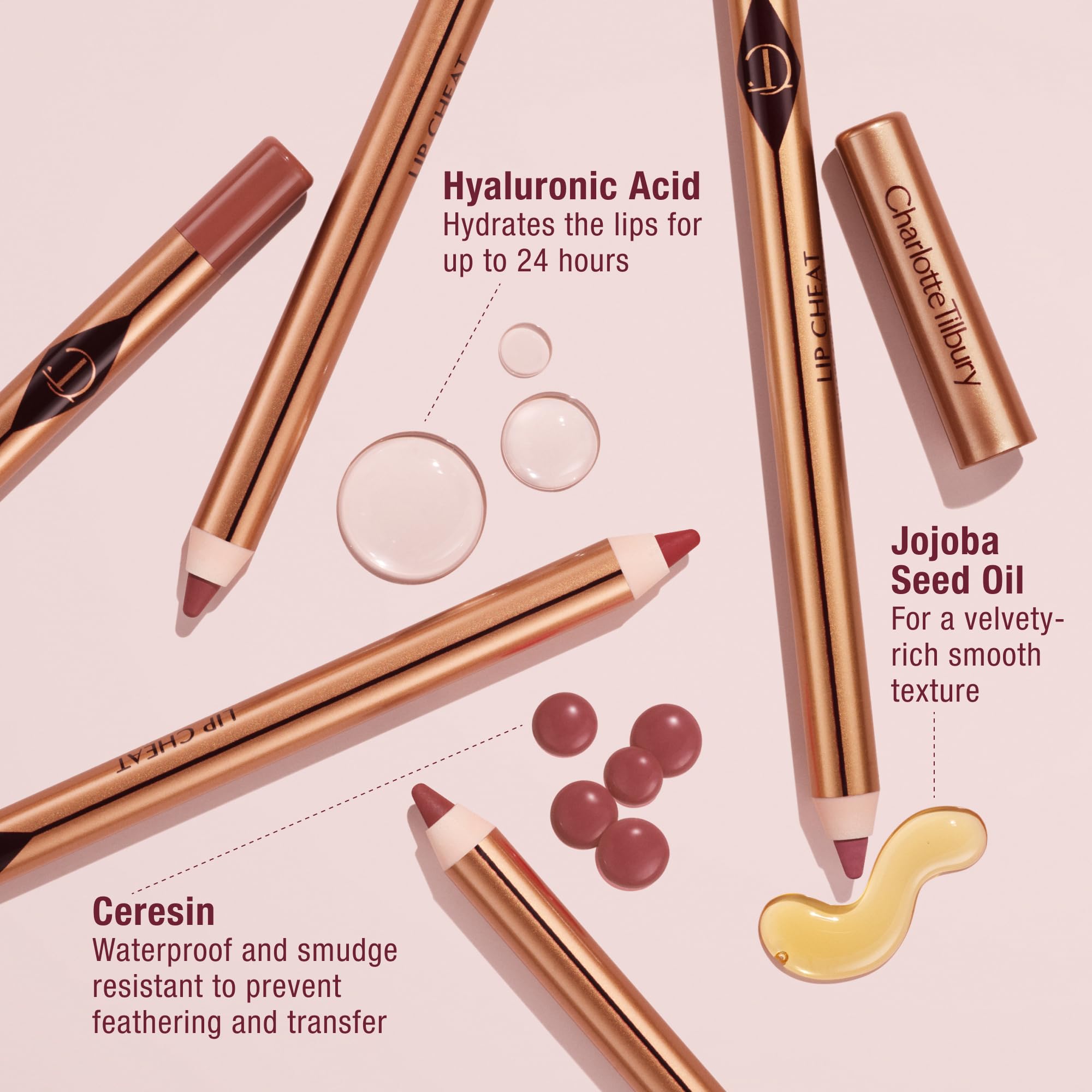 Detalle de la punta cremosa Charlotte Tilbury para aplicación sin tirones
