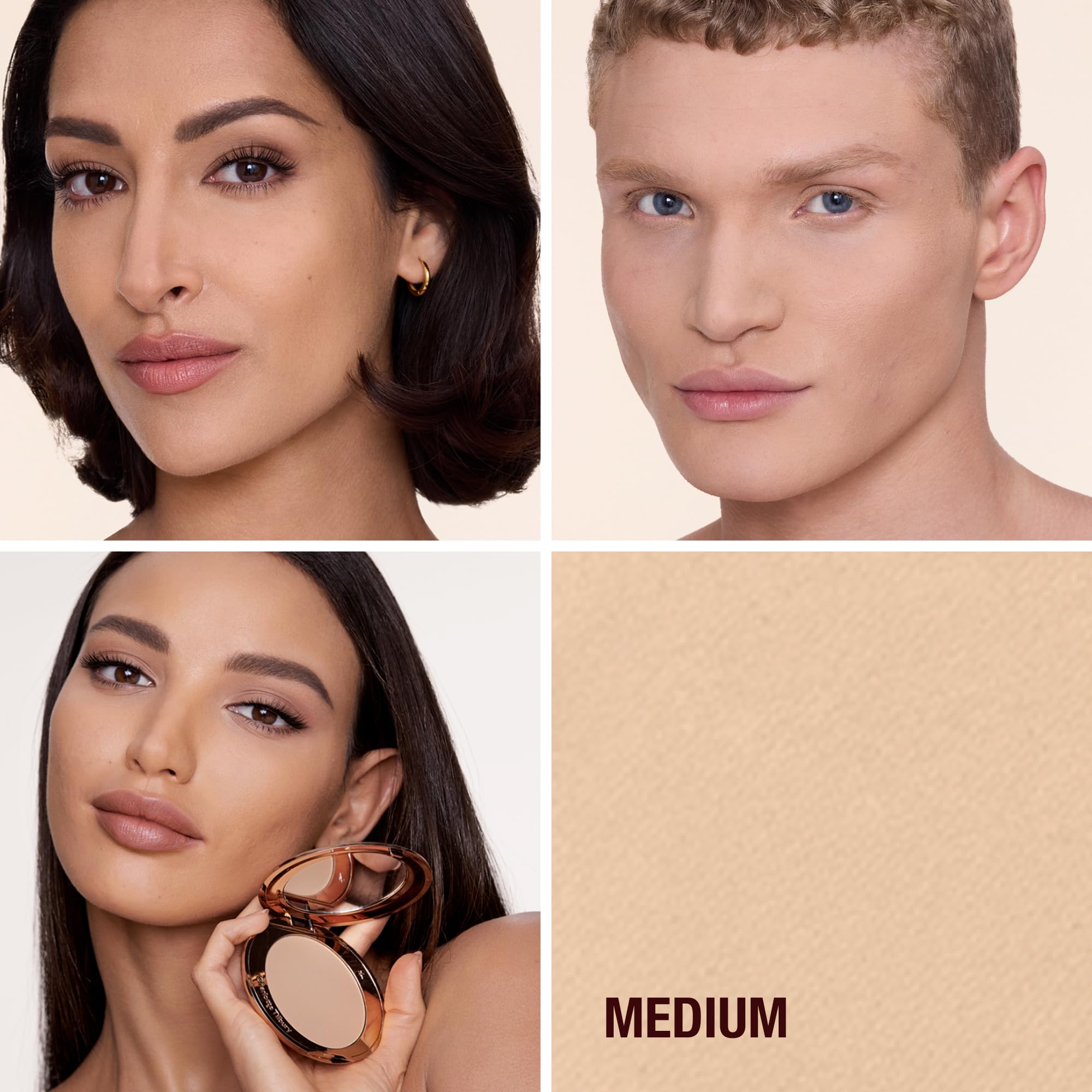 Charlotte Tilbury primer plano de textura ultrafina que difumina poros