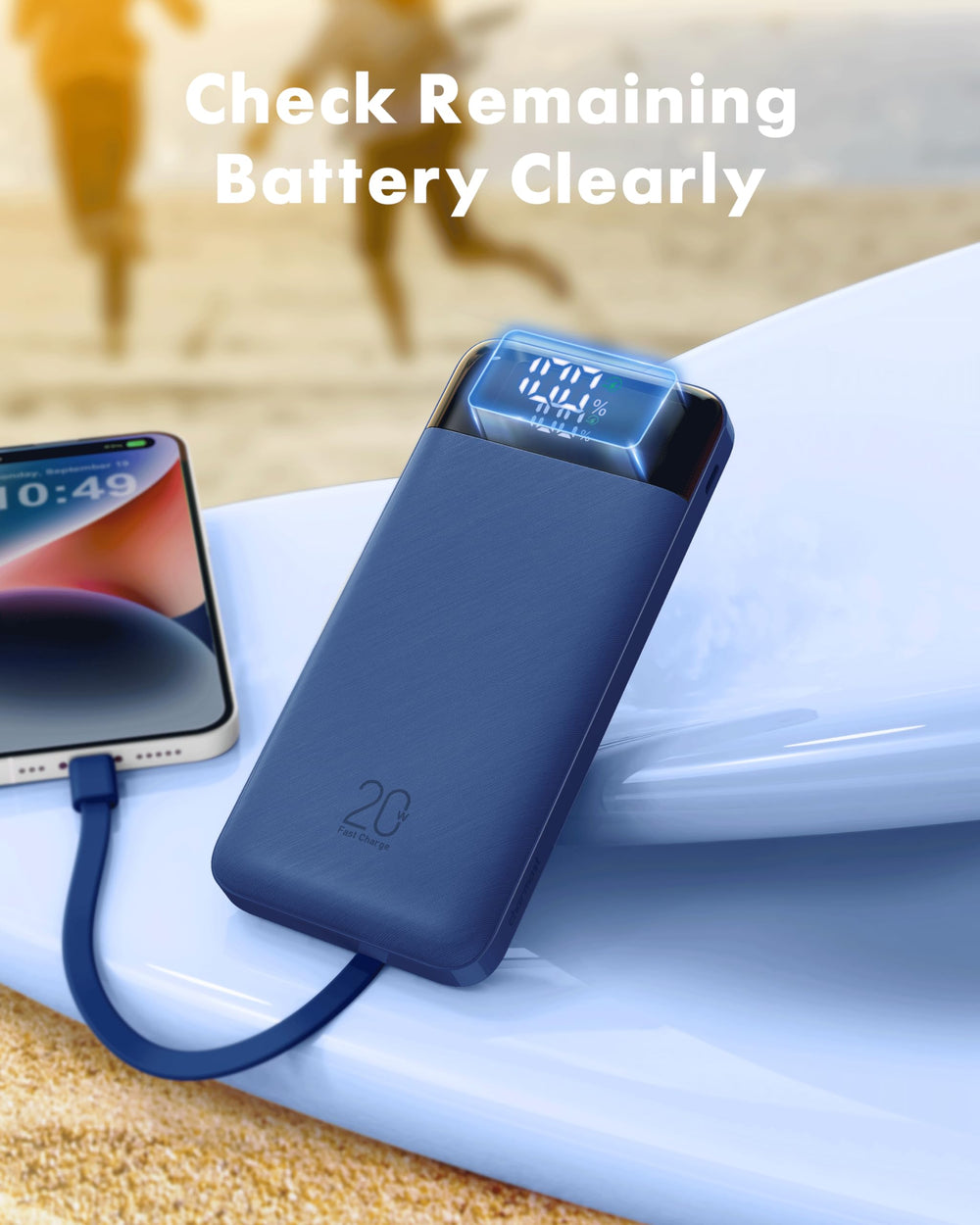 charmast incluido en funda de viaje con manuals y accesorios organizados