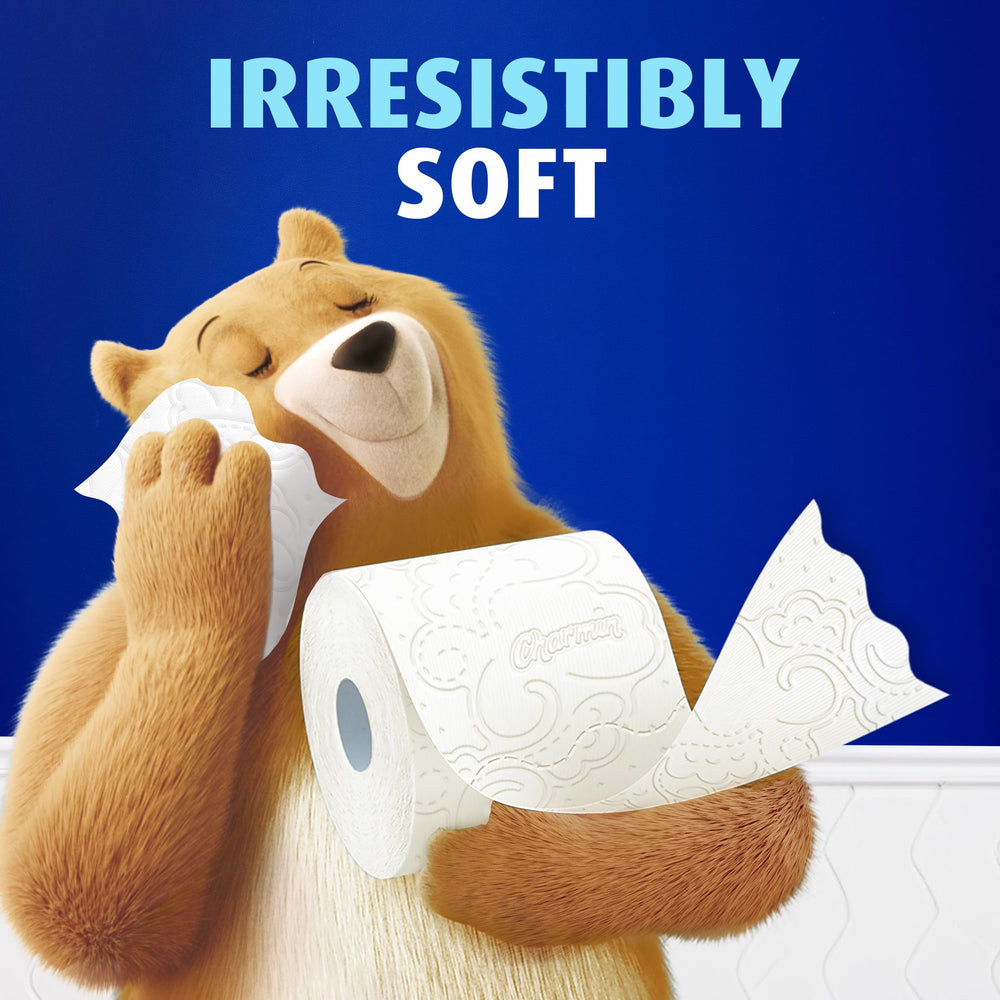 Charmin ambiente familiar con rollo, confort y confianza