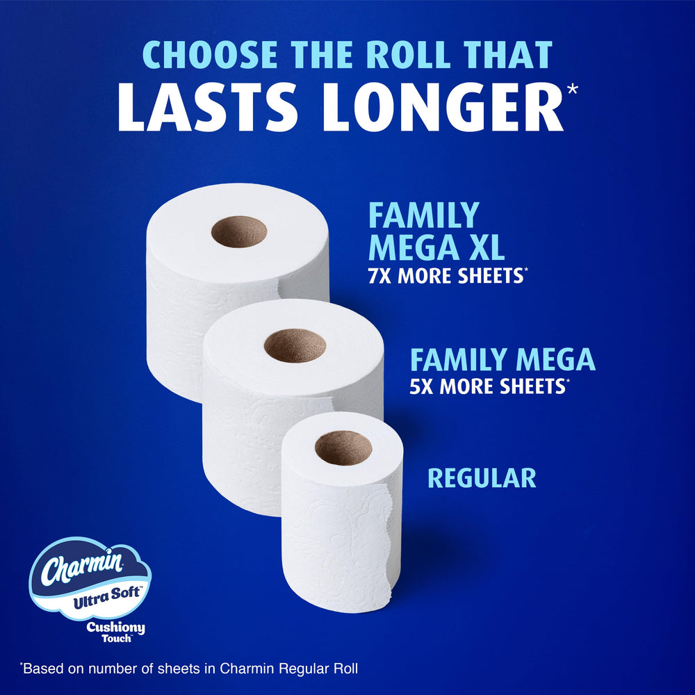 Charmin etiqueta informativa destacando seguridad para sistemas sépticos