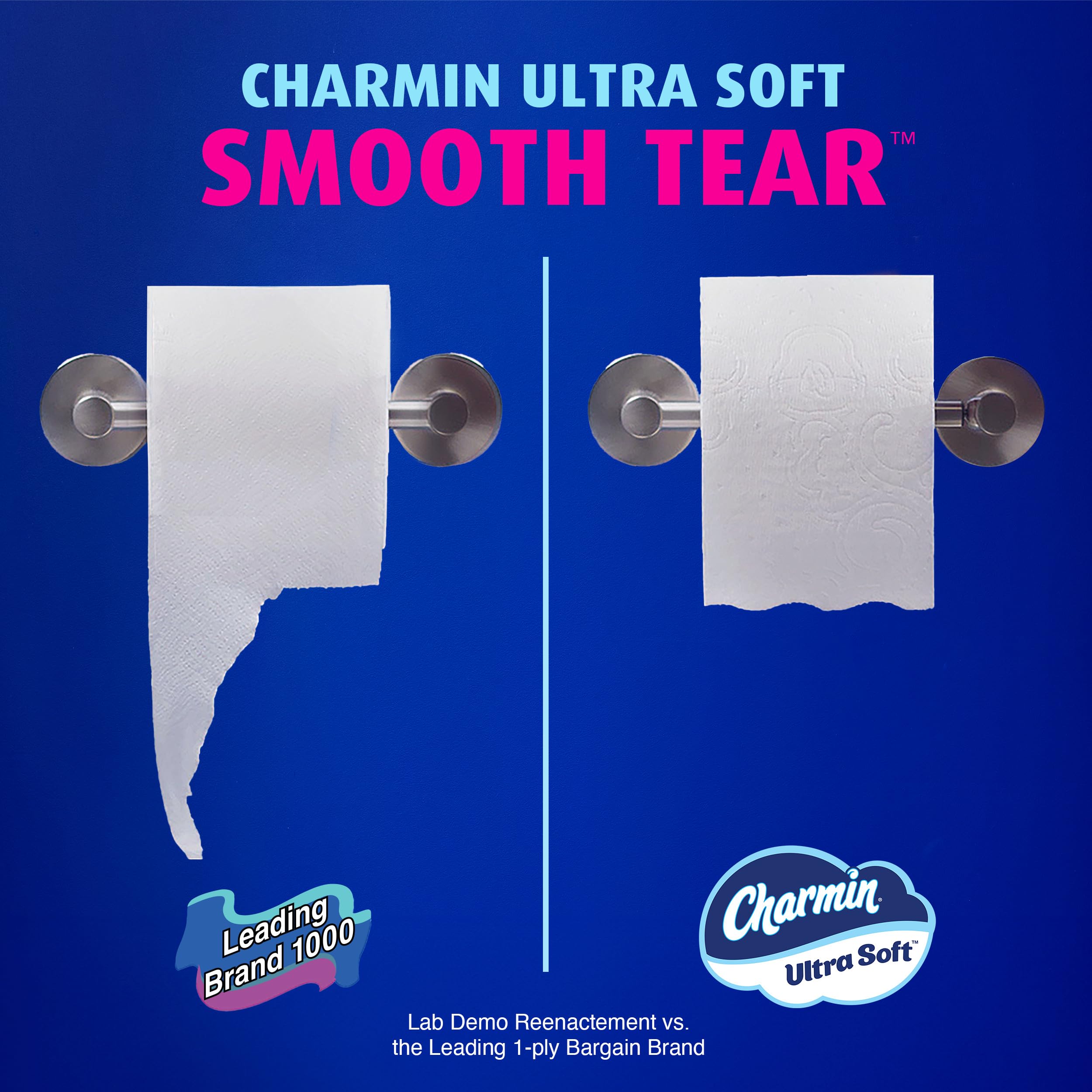Charmin etiqueta informativa con equivalencia y características