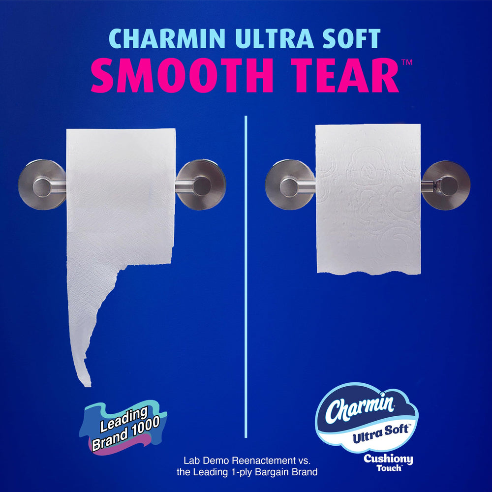 Charmin paquete apilado para almacenamiento y ahorro de compras