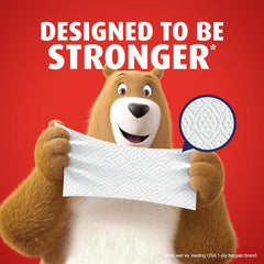Charmin detalle de textura diamante que mejora la limpieza