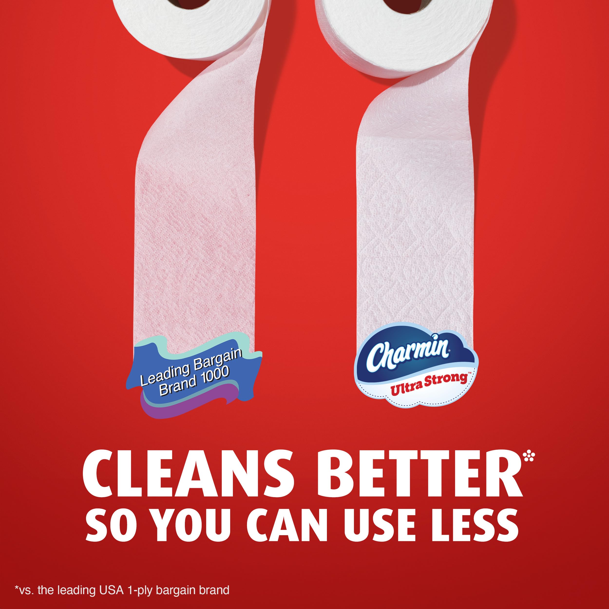 Charmin rollo en soporte de baño para uso diario confiable