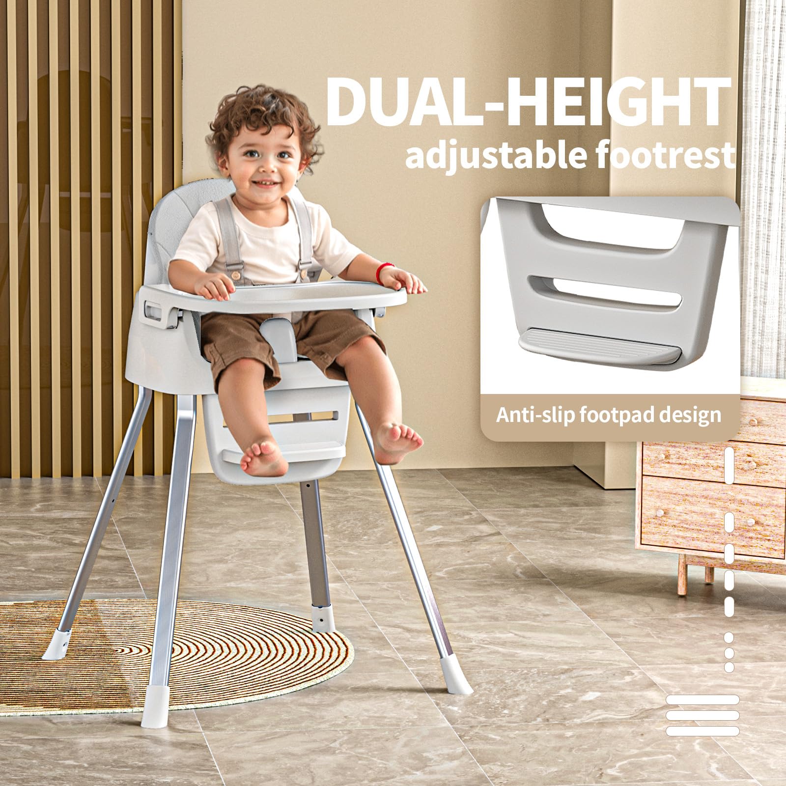 CheerKid arnés de 5 puntos ajustable para mayor seguridad