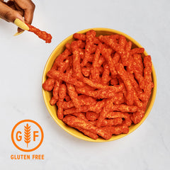 Cheetos single serve bag packed in a lunchbox for convenience