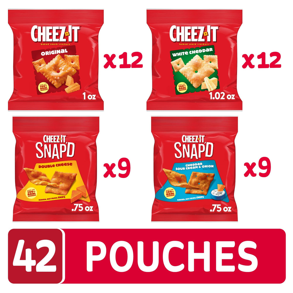 Cheez-It primer plano de textura crujiente que resalta sabor