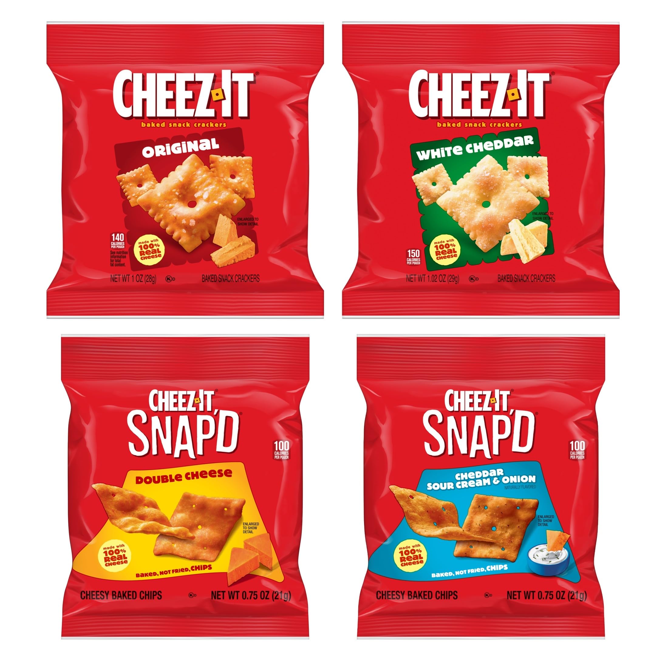 Cheez-It galletas cayendo en cámara lenta mostrando crocancia