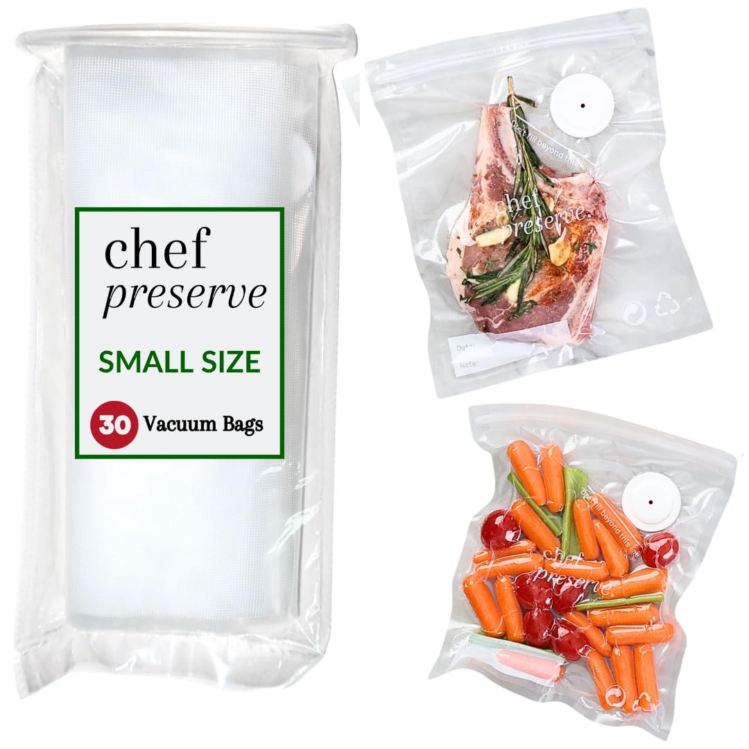 Chef Preserve frente del paquete mostrando 30 bolsas y claridad de uso