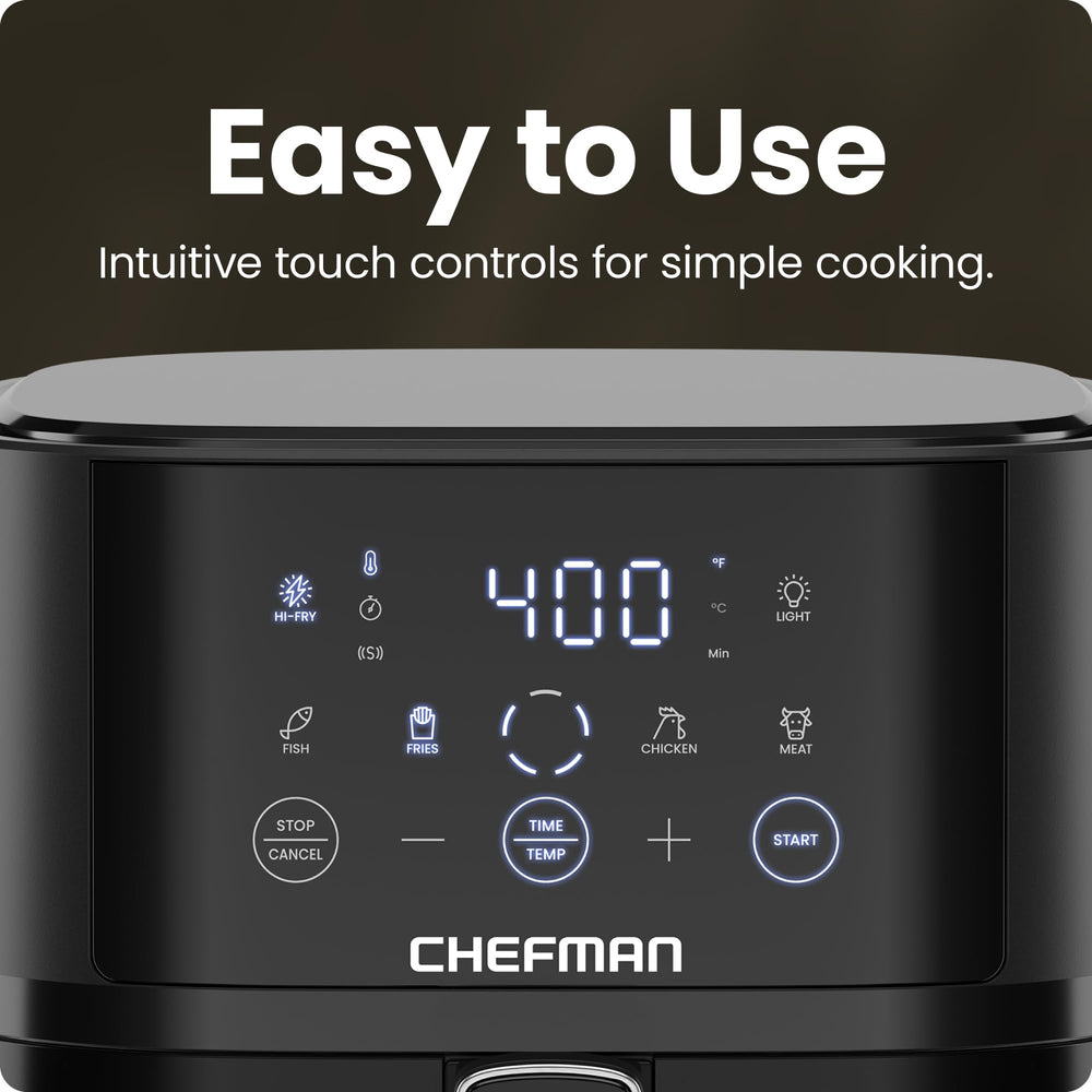 Chefman cesta antiadherente apta para lavavajillas simplificando limpieza