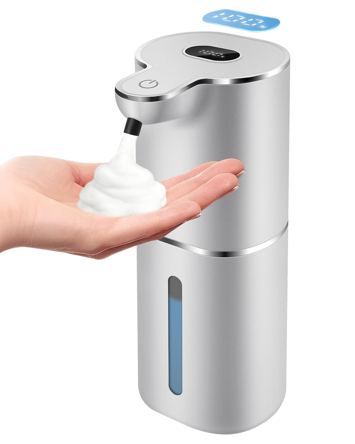 Cheftick vista frontal del dispensador con diseño elegante y uso cómodo