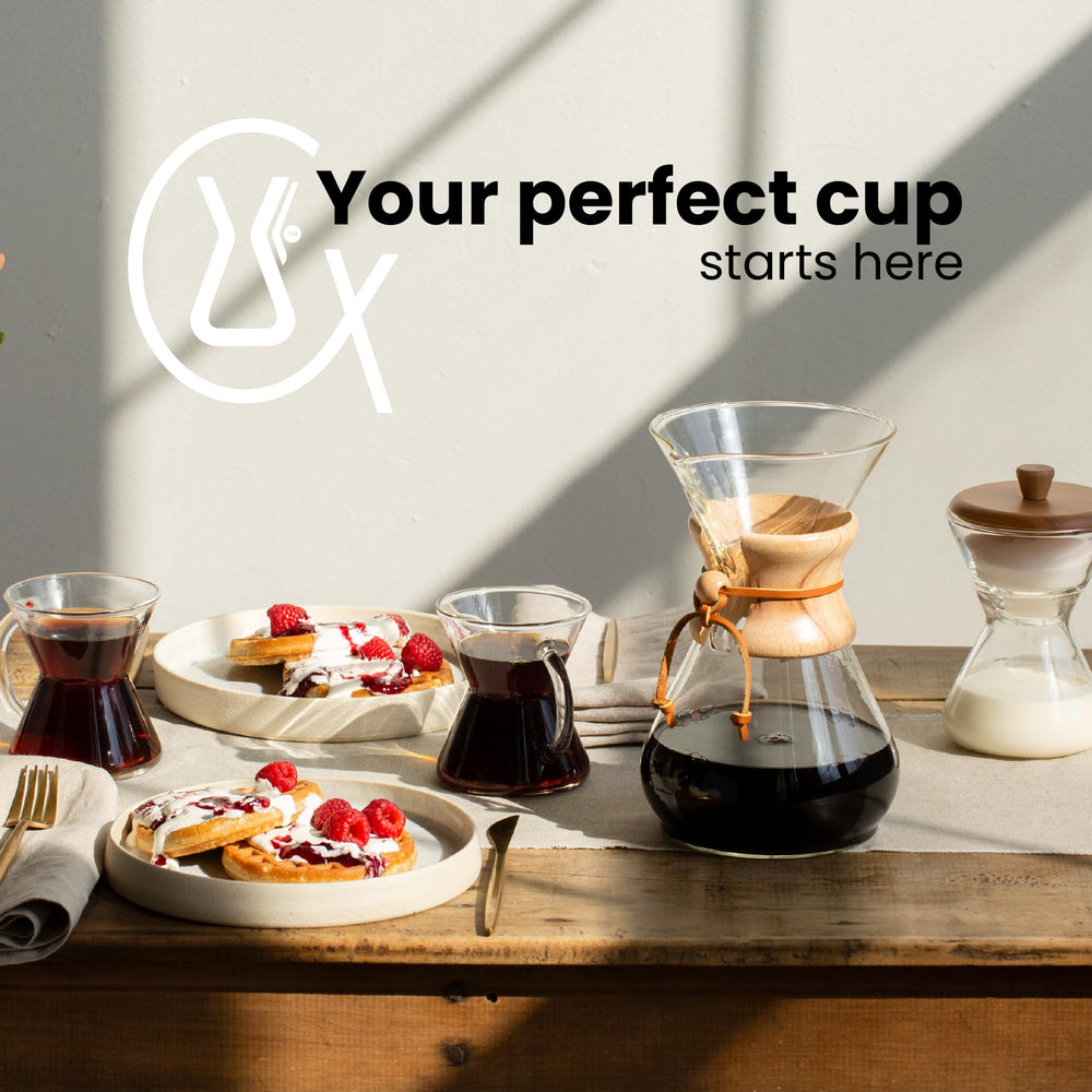 Chemex pila de filtros del pack 2 con 100 unidades, ahorro y suministro prolongado