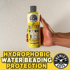 Chemical Guys uso con pulidora logrando brillo uniforme profesional