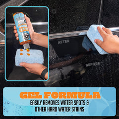Chemical Guys textura del gel en primer plano mostrando adherencia beneficiosa