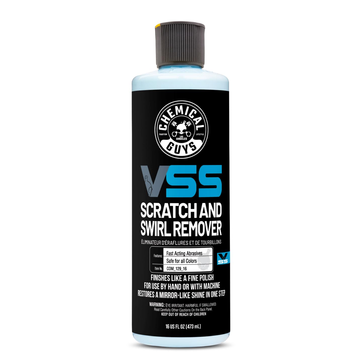 Chemical Guys VSS frente del envase mostrando presentación y volumen