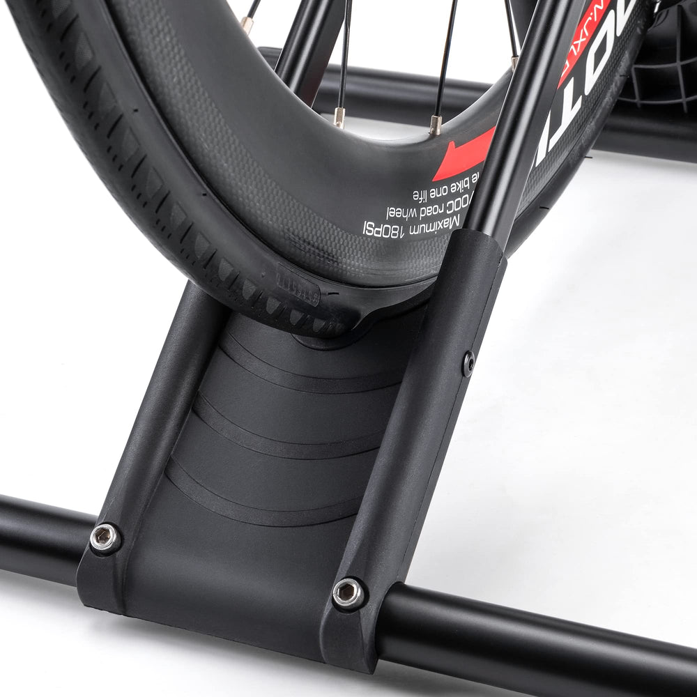 CHEPARK comparación de tamaño con bicicleta para visualizar escala