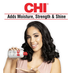 CHI comparación de tamaño 6 oz junto a productos comunes, referencia práctica