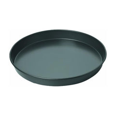 Chicago Metallic vista frontal del molde 14" con borde alto y acabado profesional