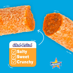 Chick o stick nugget envuelto individualmente listo para llevar y compartir