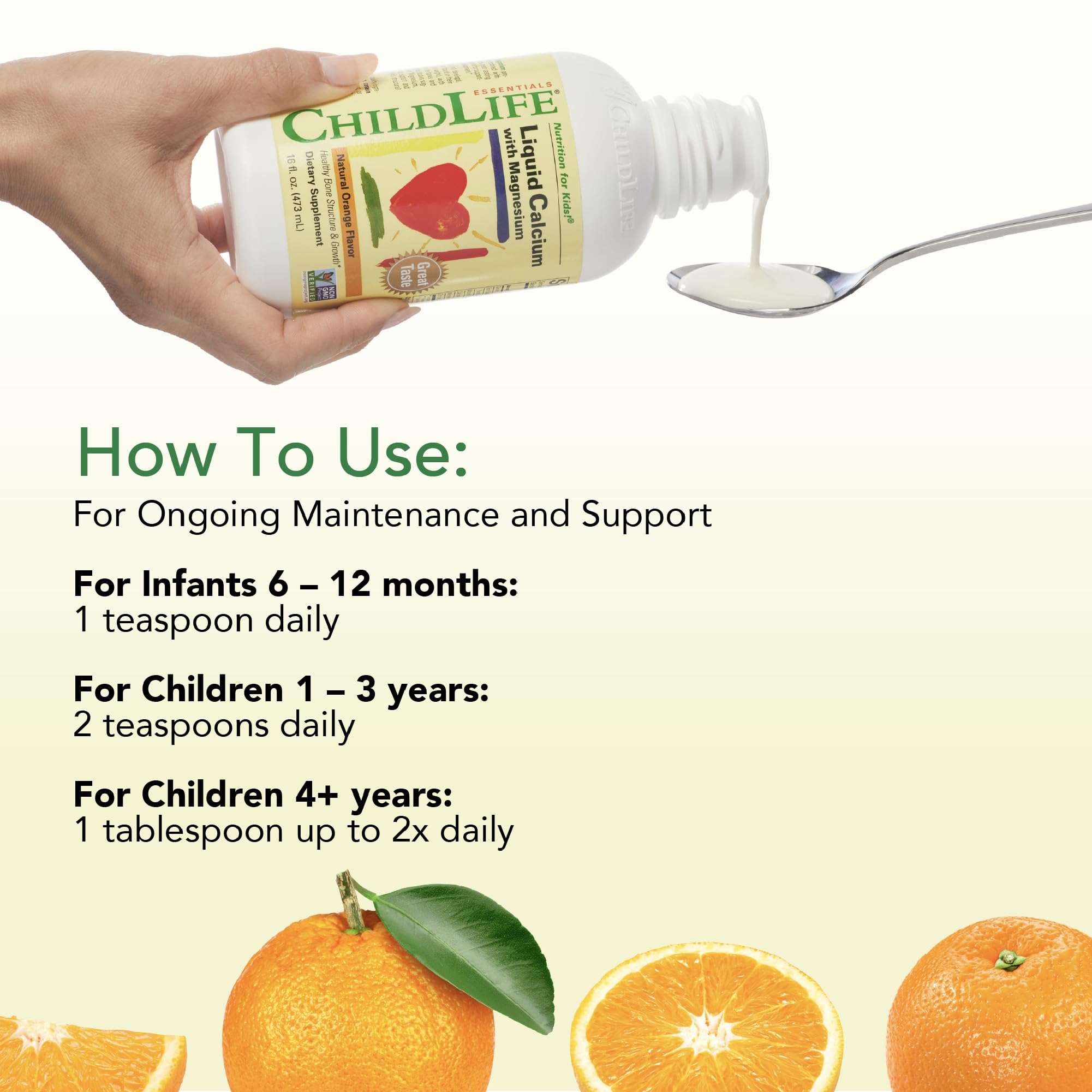 CHILDLIFE ESSENTIALS suplemento usado por madre en entorno infantil