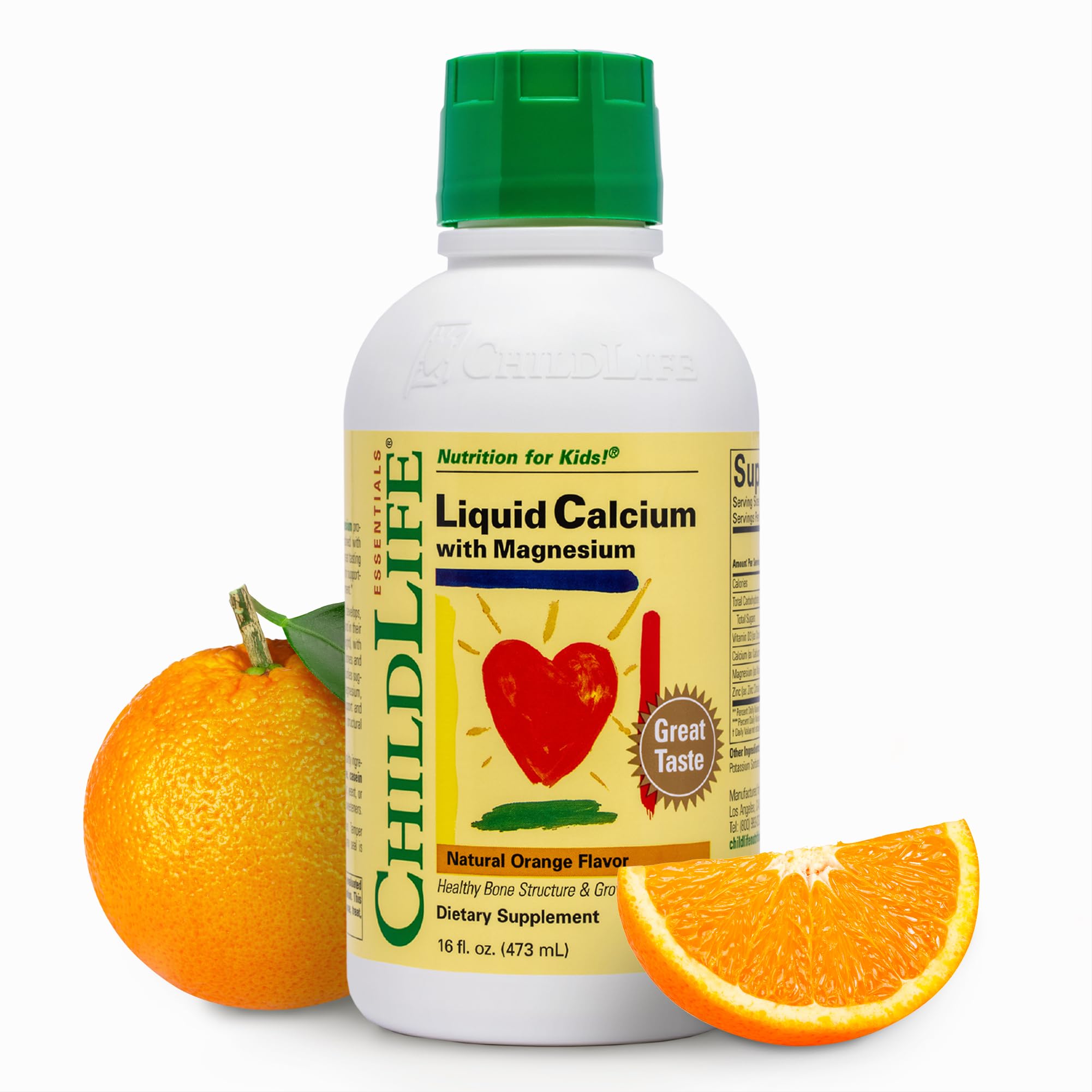CHILDLIFE ESSENTIALS botella frontal mostrando sello y tamaño 16 oz