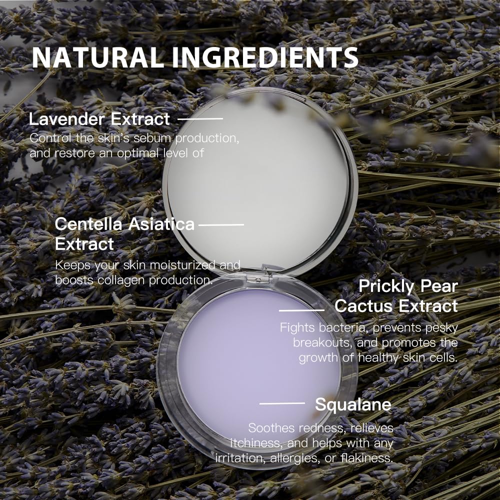 Chillab etiqueta con ingredientes destacando lavanda y escualano beneficios