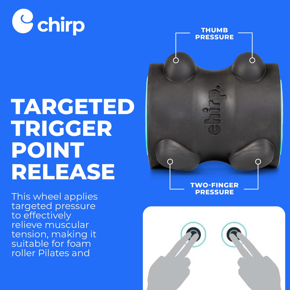 Chirp Wheel XR corte del núcleo firme, ofrece presión profunda controlada