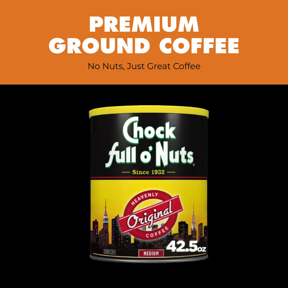 Chock Full o' Nuts preparación pour-over ilustrando versatilidad