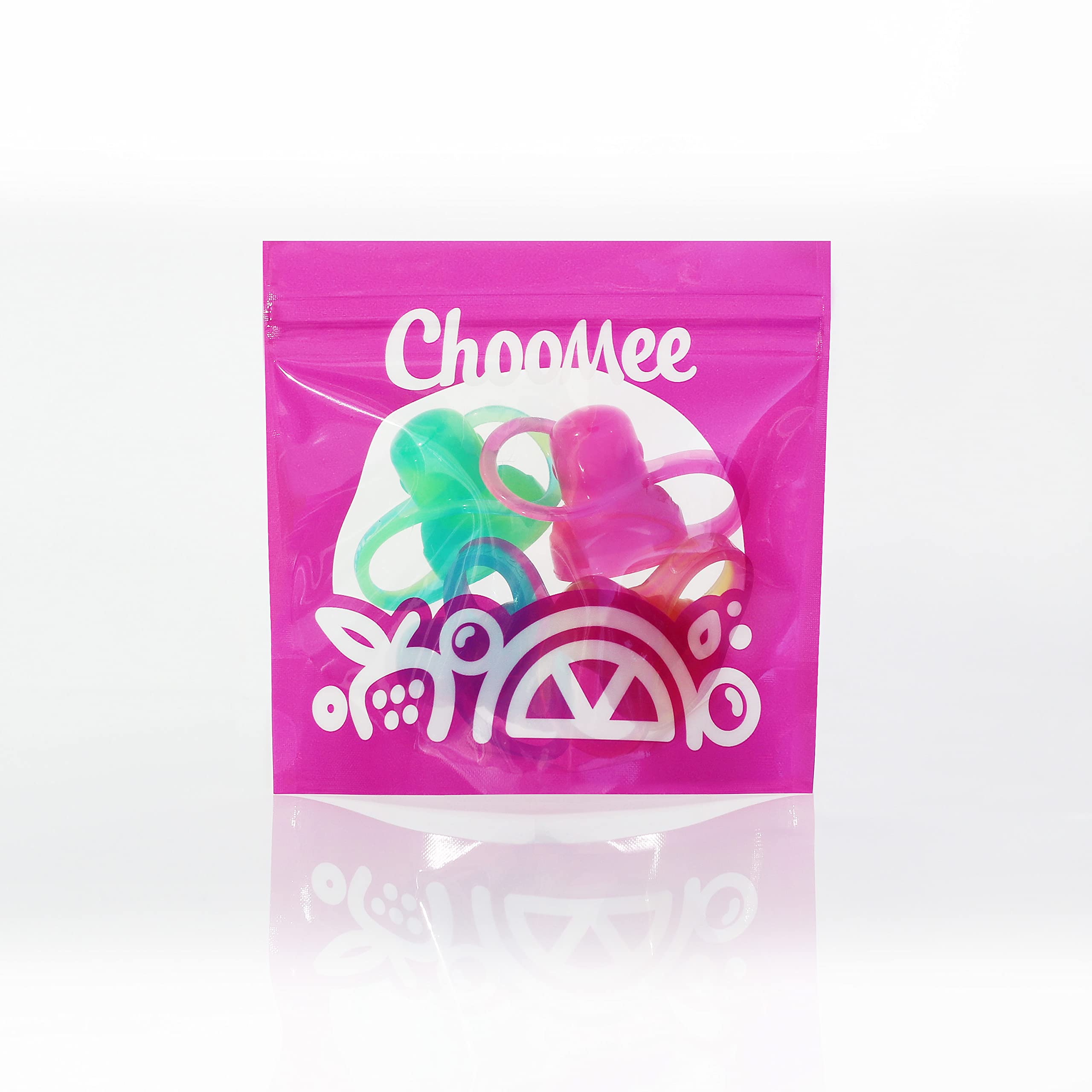 Juego de colores en espiral ChooMee SoftSip mostrando variedad y atractivo visual