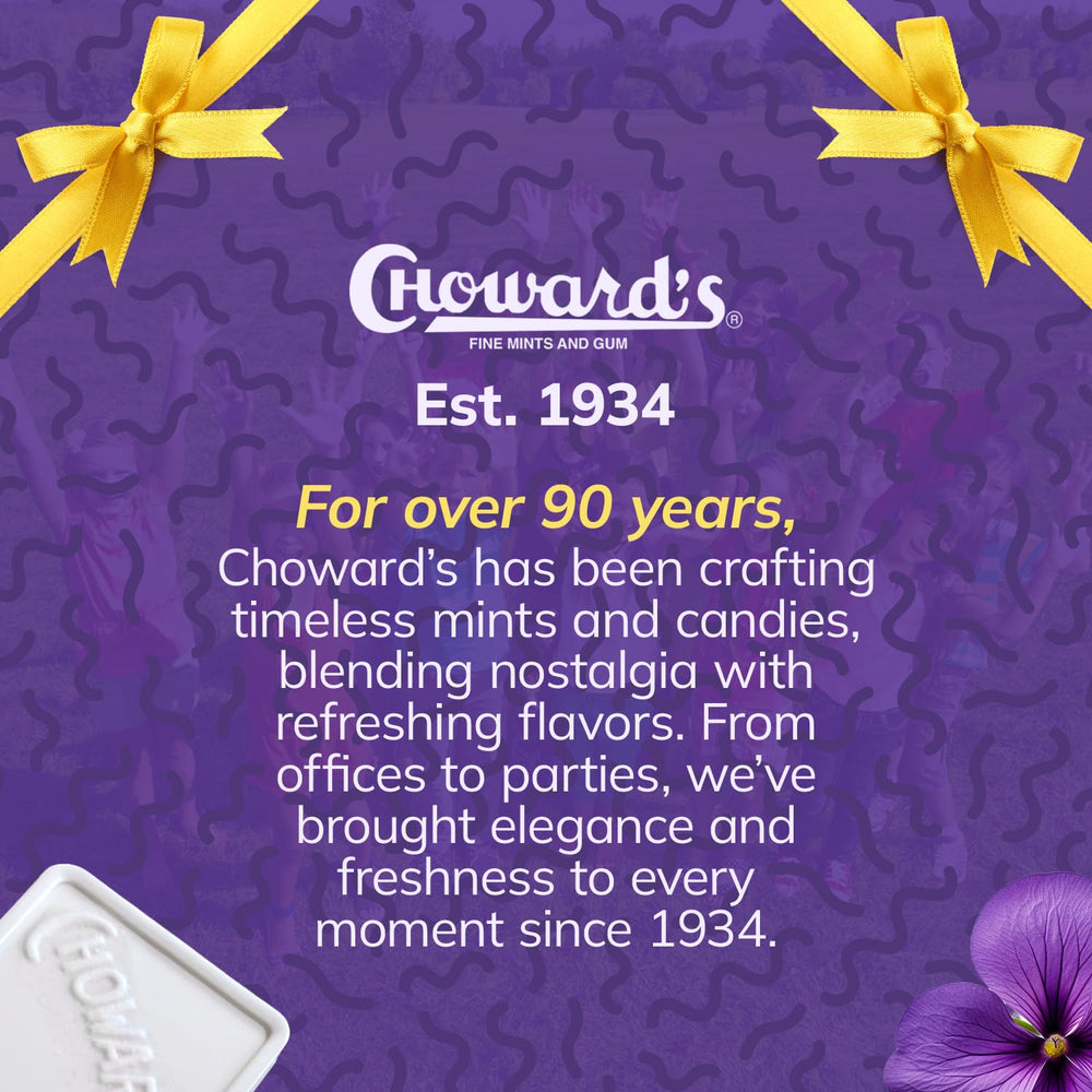 Choward's primer plano de textura del caramelo, muestra solidez y duración