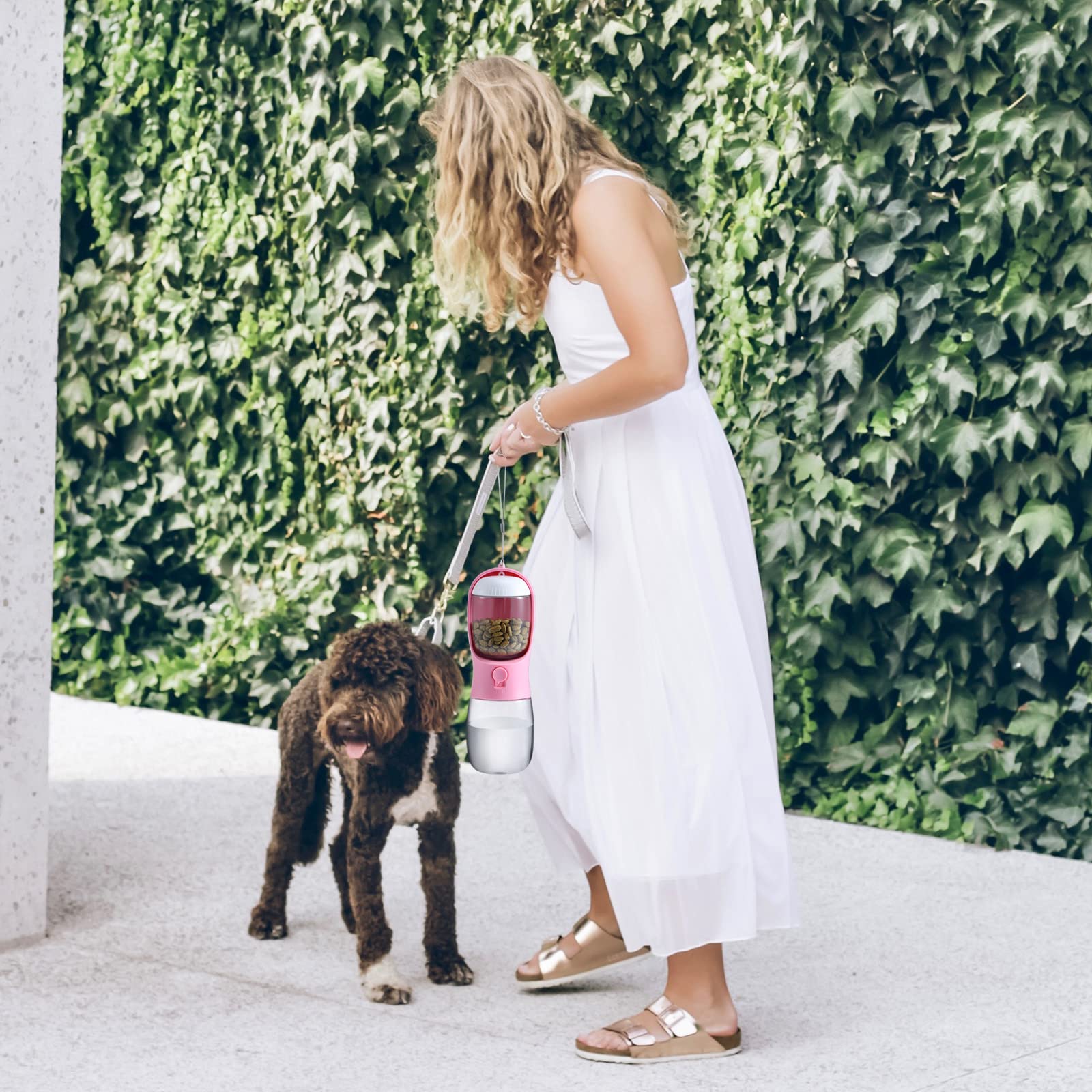Cibaabo botella colocada en picnic de camping, práctica para viajes