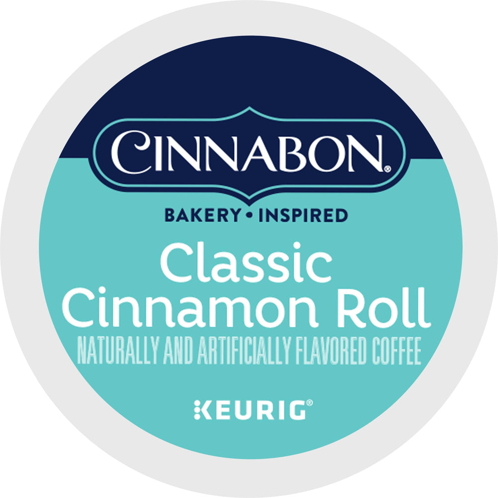 CINNABON caja abierta con las 48 unidades, presentación y cantidad visible