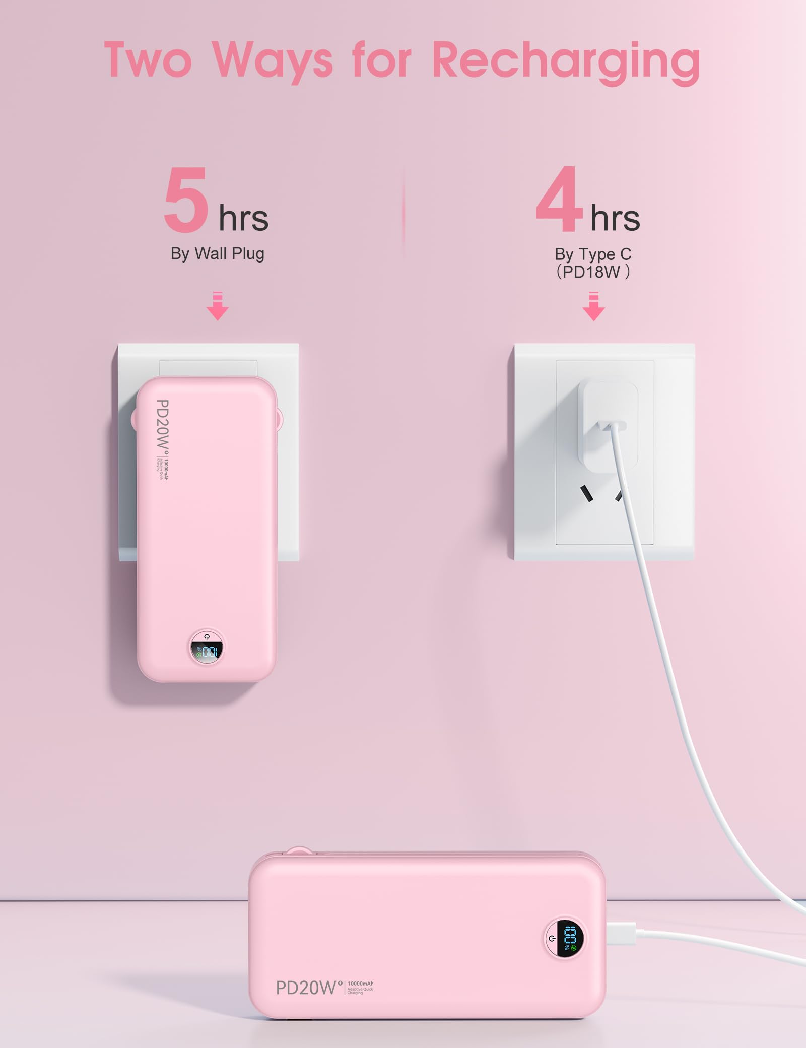 citicr caja abierta con power bank cable USB-C manual y garantía incluida