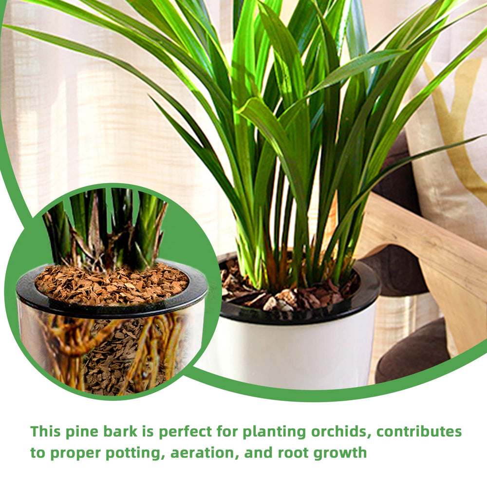 CJGQ bark layered to show fast drainage and reduced waterlogging benefit