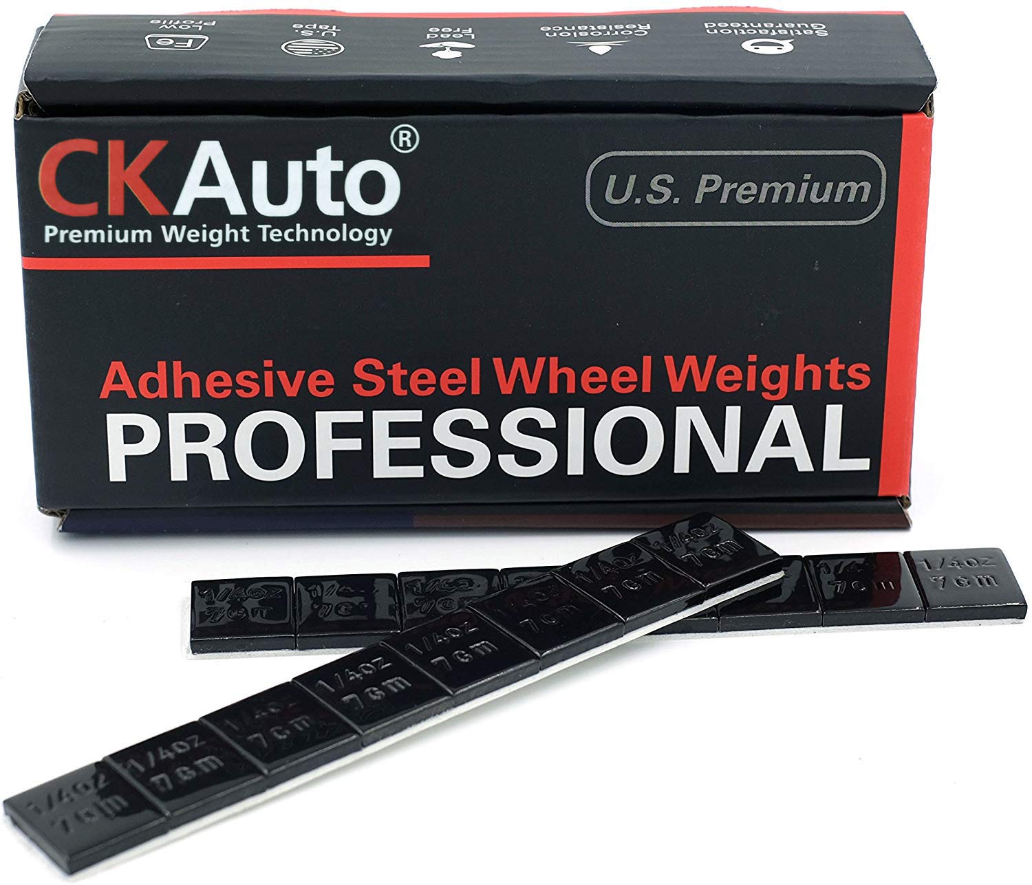 CKAuto box front packaging showing quantity and black finish benefits