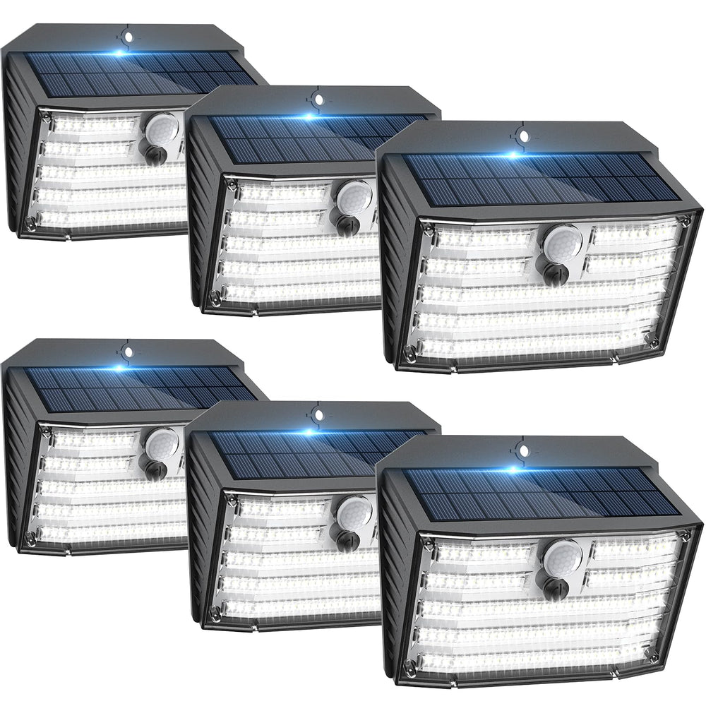 CLAONER foco frontal pack de seis mostrando diseño y luminosidad