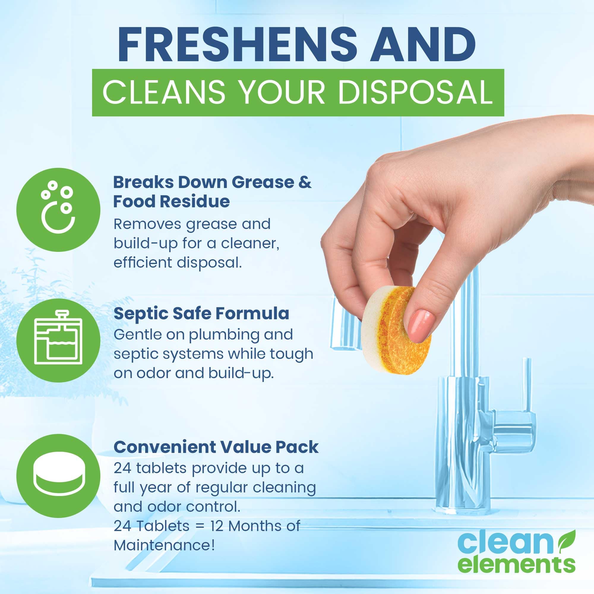 Clean Elements caja abierta con 24 unidades lista para mantenimiento