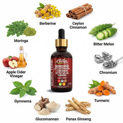 Clean Nutraceuticals gotas añadidas a un vaso mostrando mezcla fácil