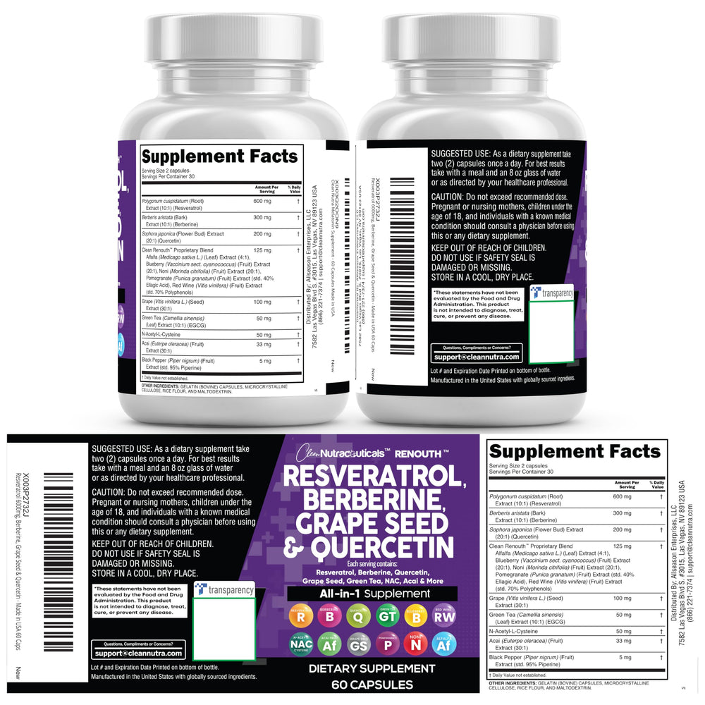 Clean Nutraceuticals cápsula abierta mostrando polvo del extracto y su concentración