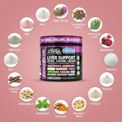 Clean Nutraceuticals cápsulas en mano para ver tamaño y escala