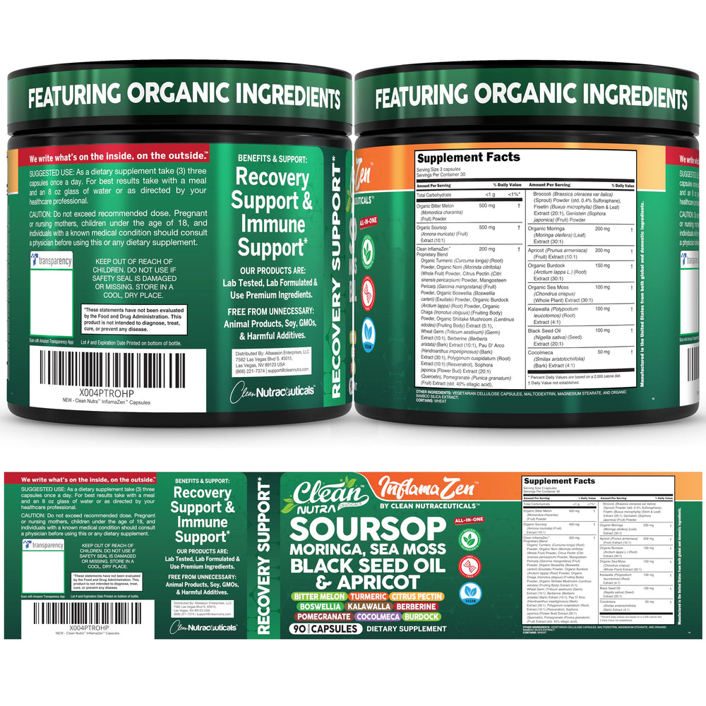 Clean Nutraceuticals frasco guardado en bolso de viaje para comodidad