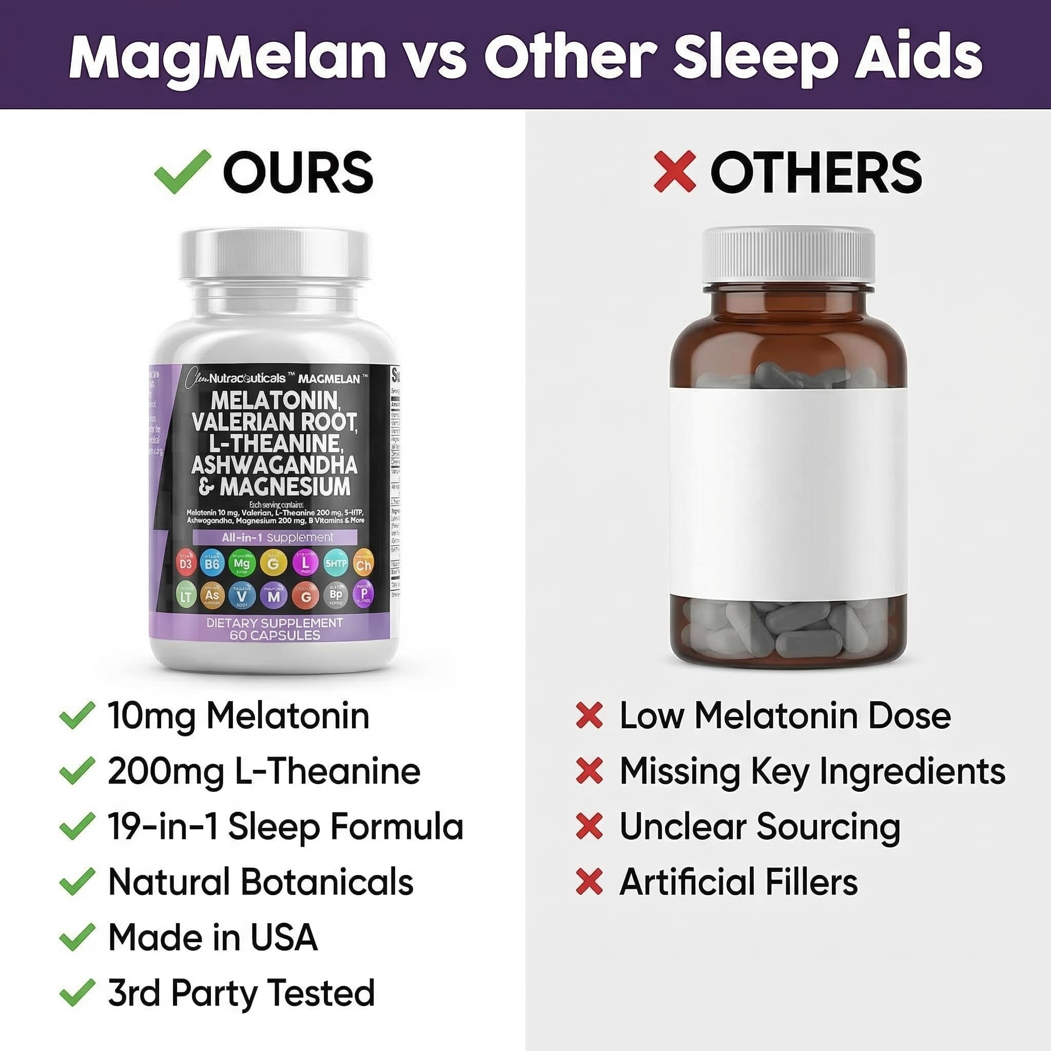 Clean Nutraceuticals escena de dormitorio que sugiere calma y rutina de descanso