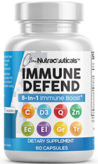 Clean Nutraceuticals frasco frente mostrando la etiqueta y beneficios claros