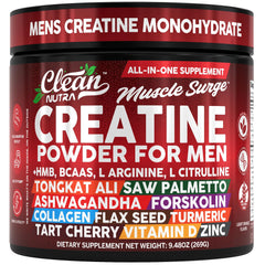 Clean Nutraceuticals frente del envase mostrando marca y sabor beneficioso