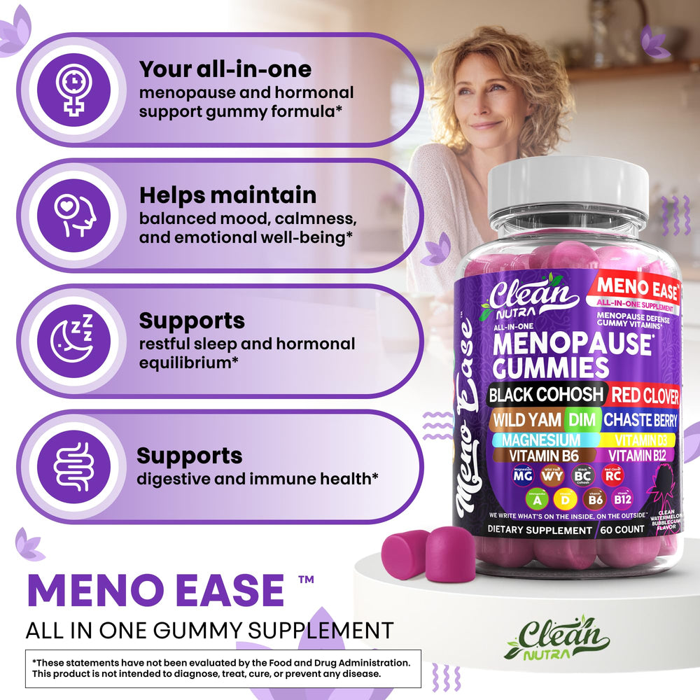 Clean Nutraceuticals gomita en mano muestra tamaño fácil de masticar