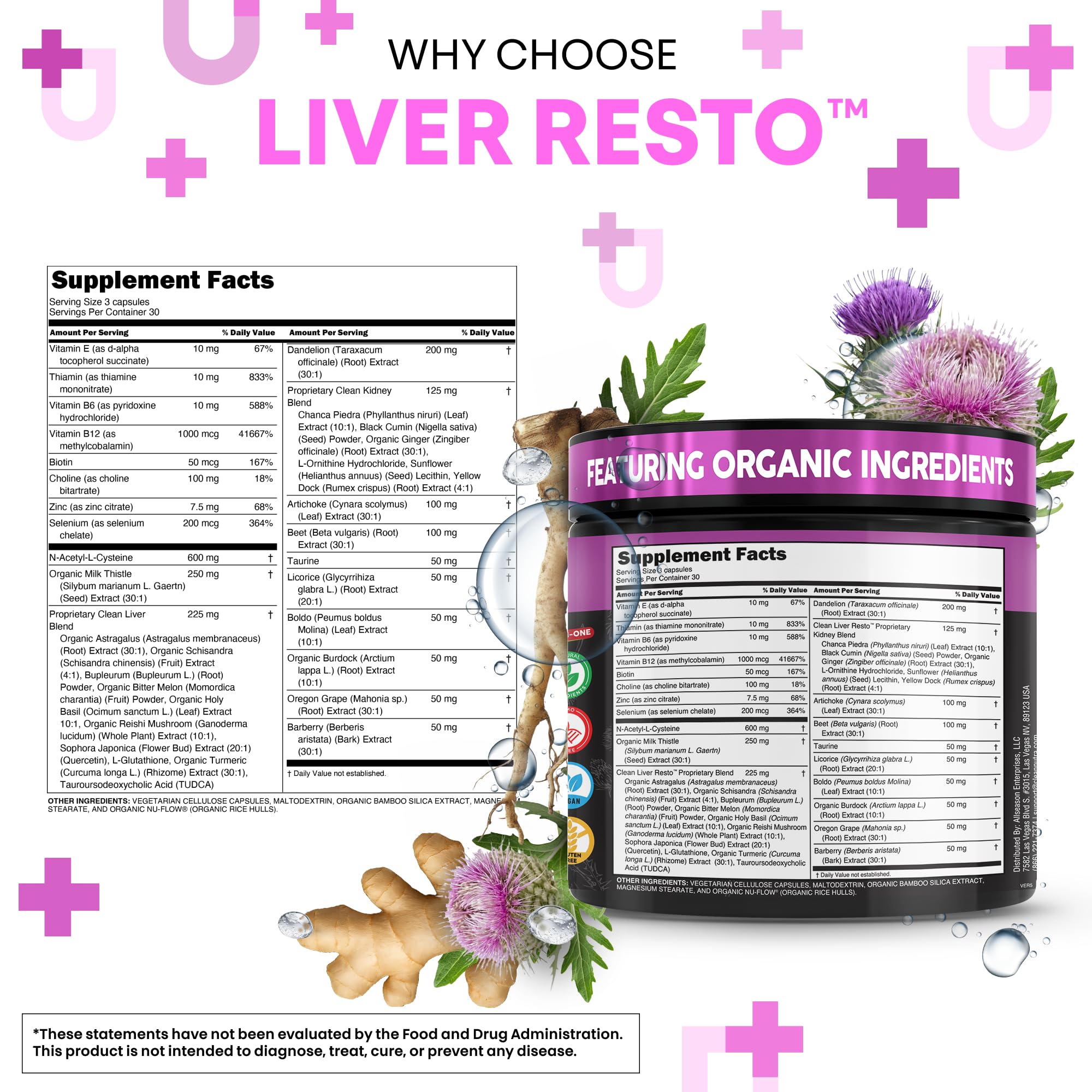 Clean Nutraceuticals ingredientes naturales: alcachofa y remolacha beneficios