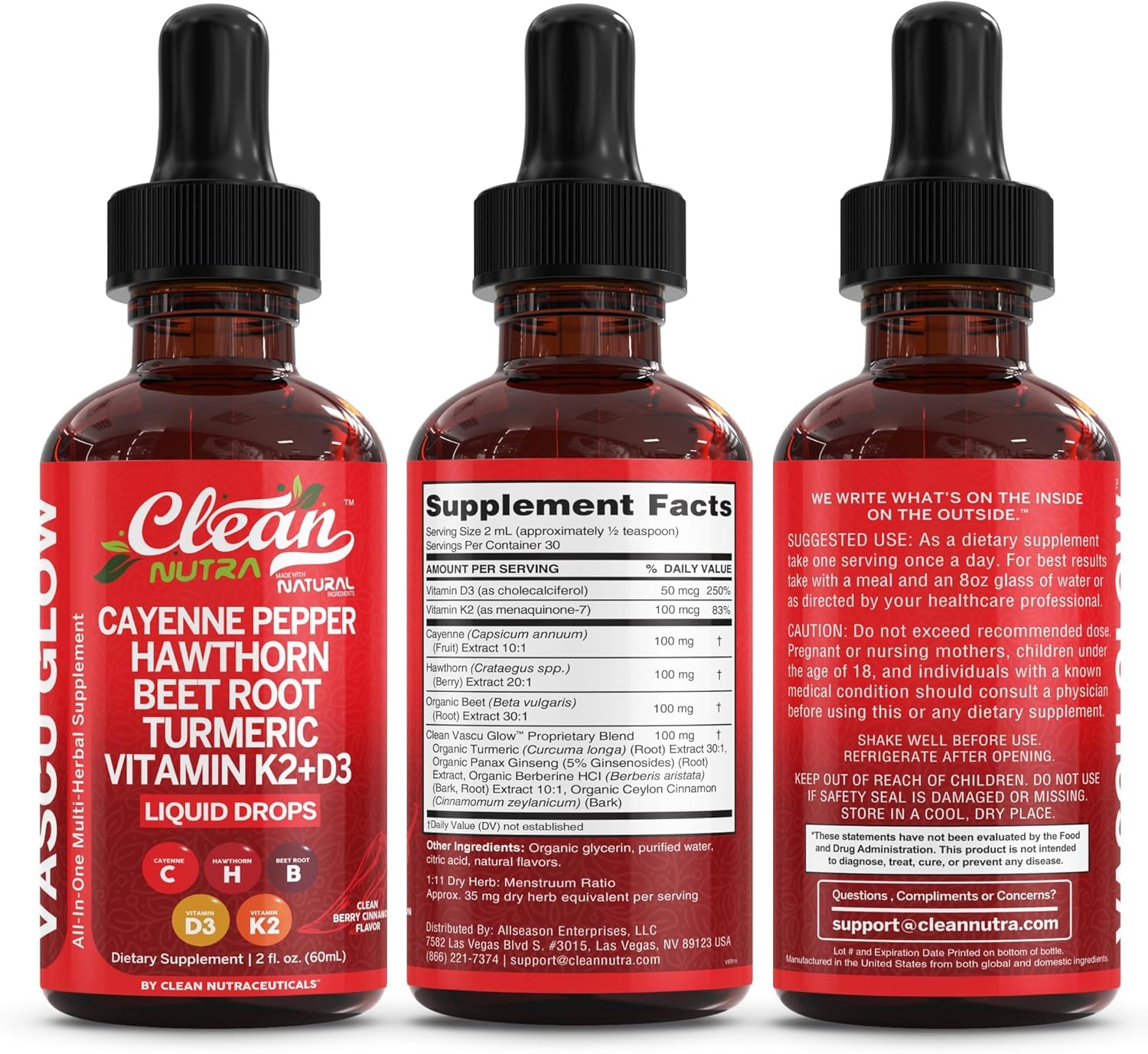 Clean Nutraceuticals cúrcuma y cayena orgánicas en primer plano natural